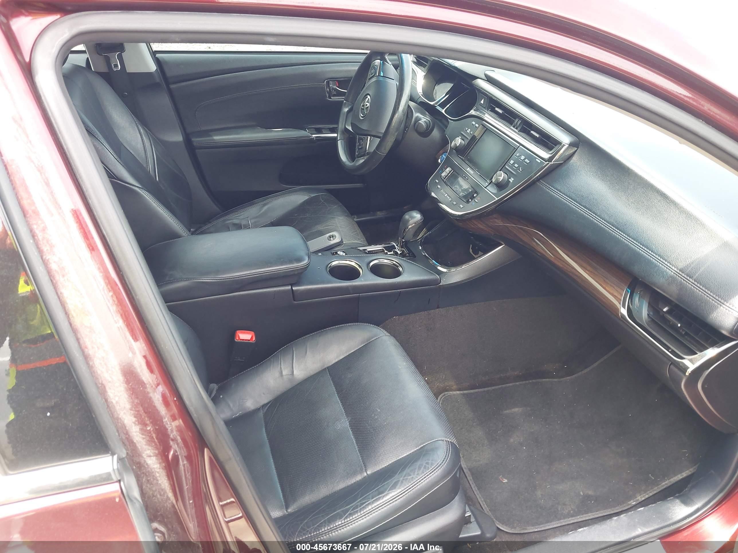 2014 Toyota Avalon Hybrid Limited Burgundy vin: 4T1BD1EB7EU030556