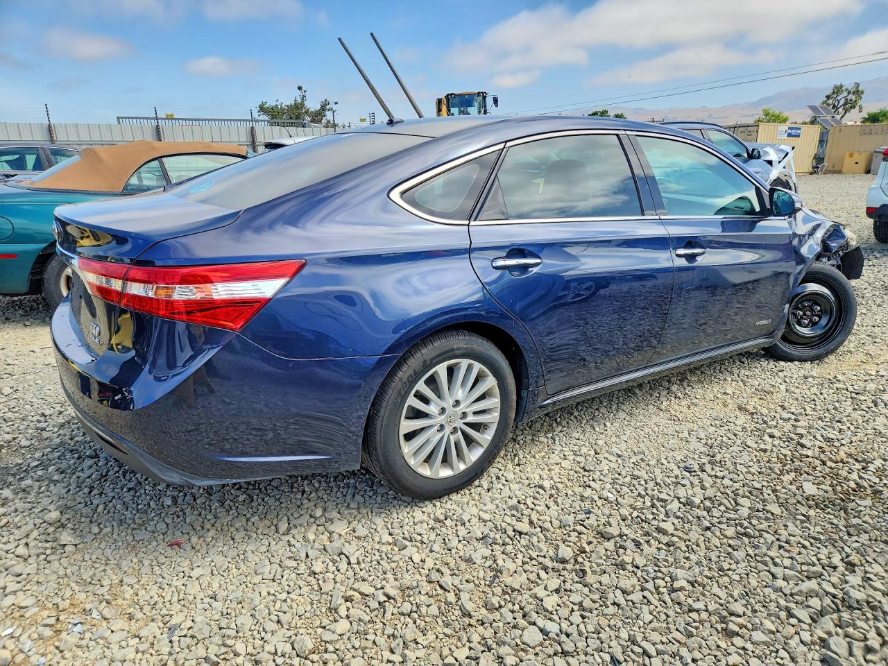 2014 Toyota Avalon Hybrid Xle Touring Blue vin: 4T1BD1EB7EU032890