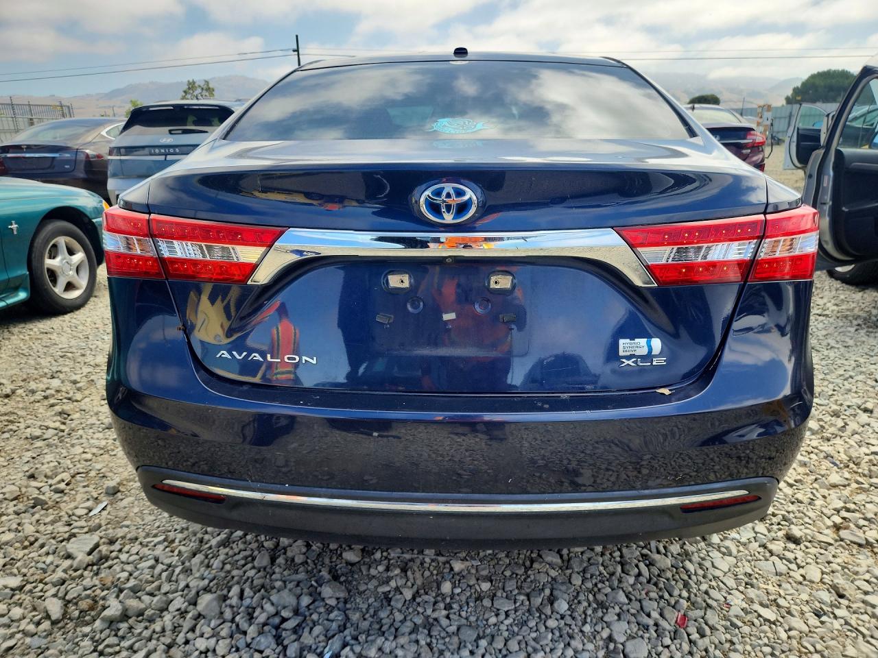 2014 Toyota Avalon Hybrid Xle Touring Blue vin: 4T1BD1EB7EU032890