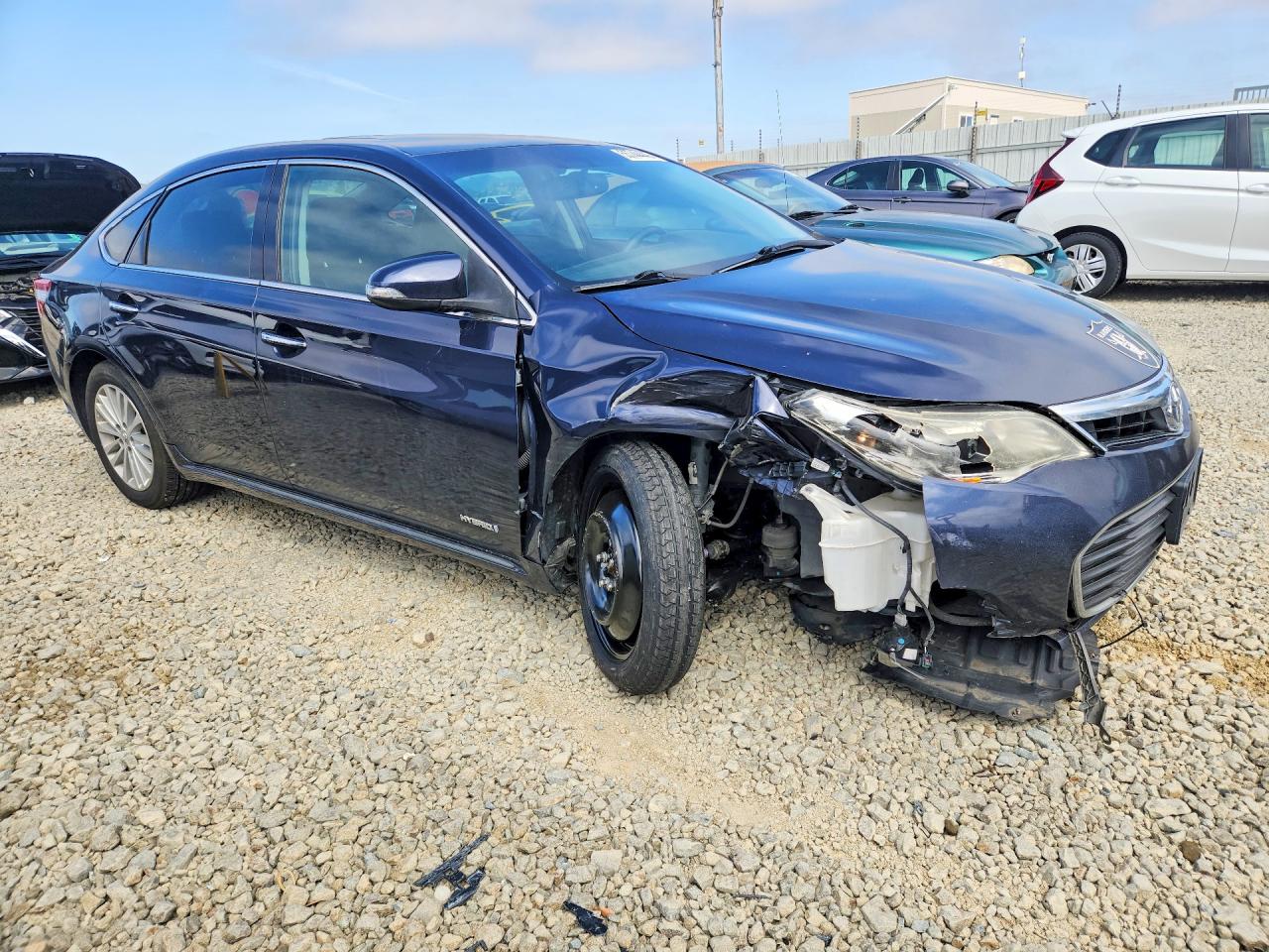 2014 Toyota Avalon Hybrid Xle Touring Blue vin: 4T1BD1EB7EU032890