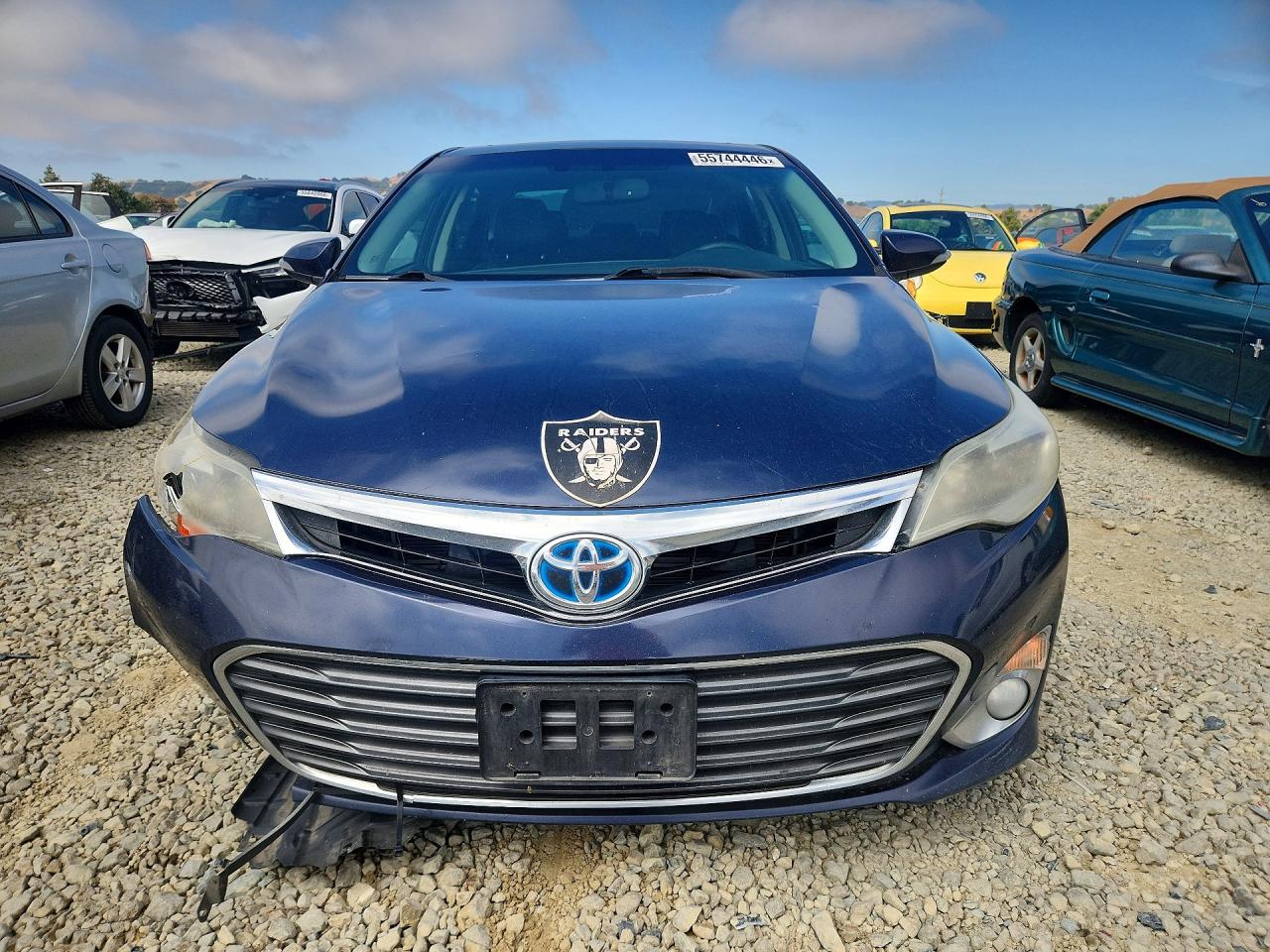 2014 Toyota Avalon Hybrid Xle Touring Blue vin: 4T1BD1EB7EU032890