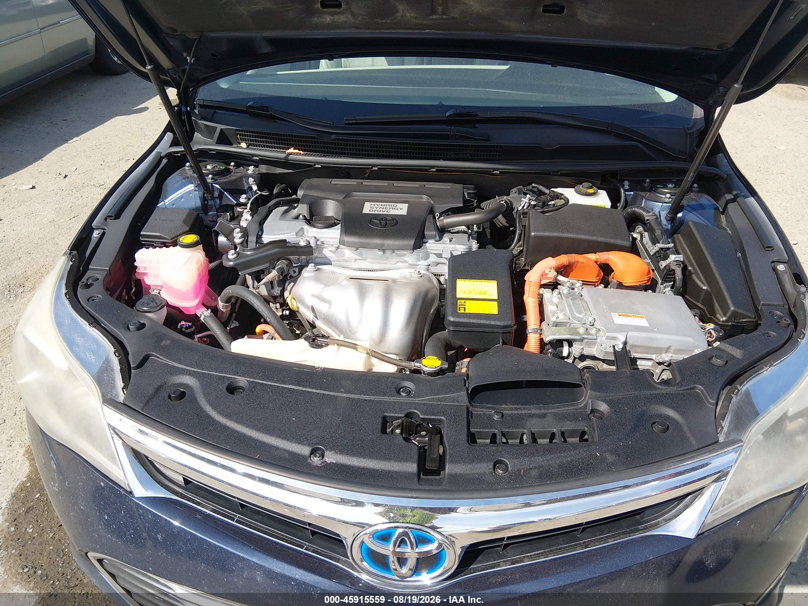 2014 Toyota Avalon Hybrid Xle Touring Dark Blue vin: 4T1BD1EB7EU034266