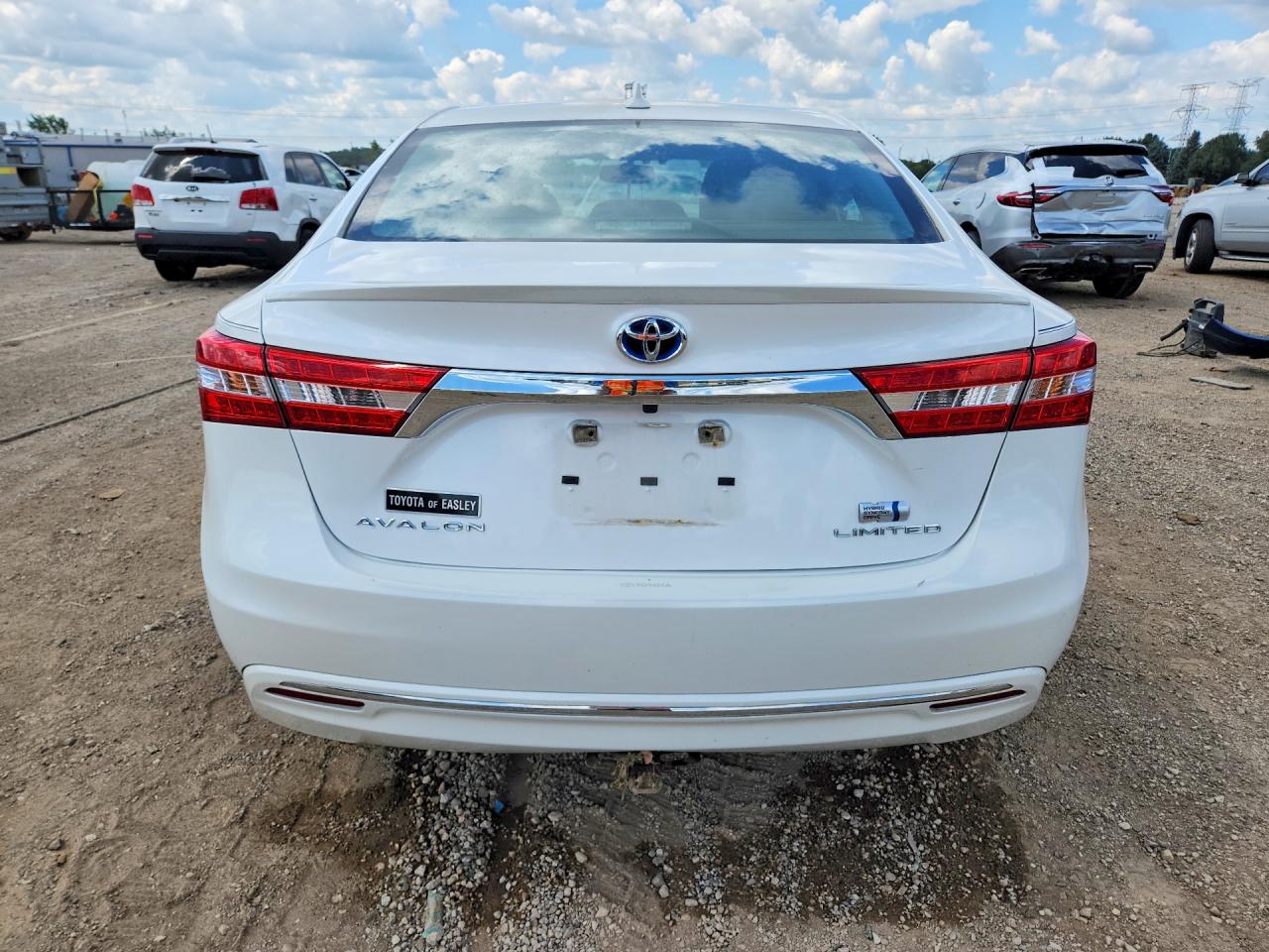 2015 Toyota Avalon Hybrid Limited White vin: 4T1BD1EB7FU038089