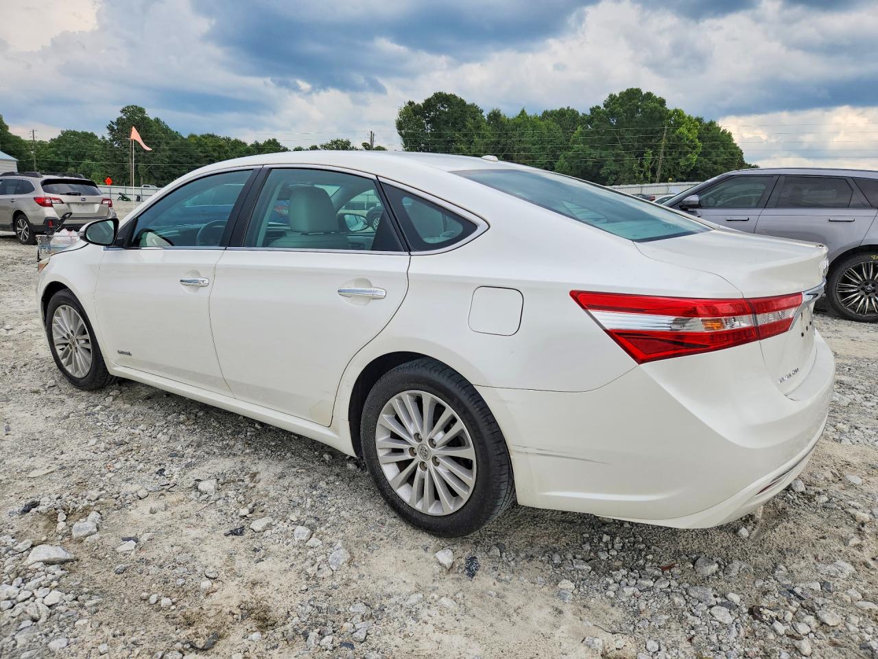 2015 Toyota Avalon Hybrid Xle Touring White vin: 4T1BD1EB7FU041140