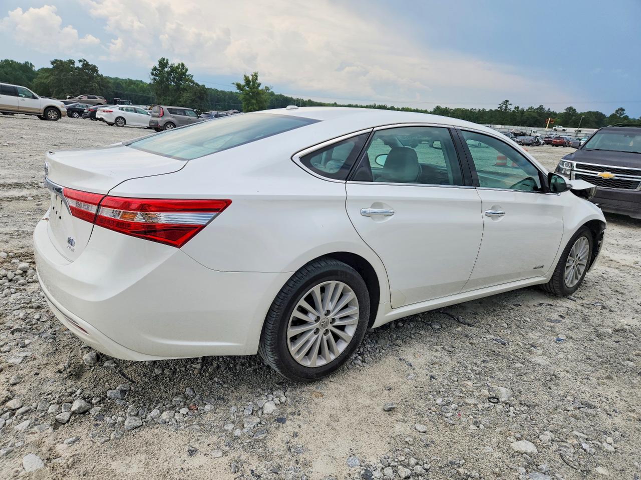 2015 Toyota Avalon Hybrid Xle Touring White vin: 4T1BD1EB7FU041140