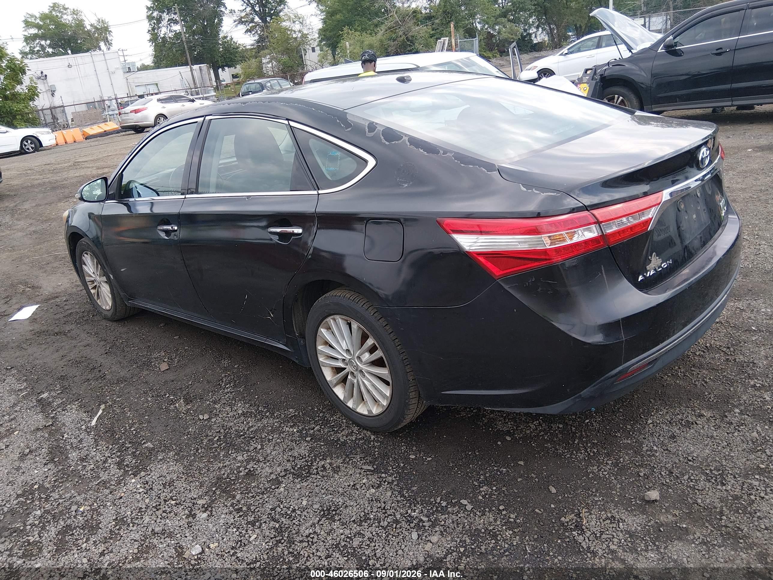 2015 Toyota Avalon Hybrid Xle Premium Black vin: 4T1BD1EB7FU041641