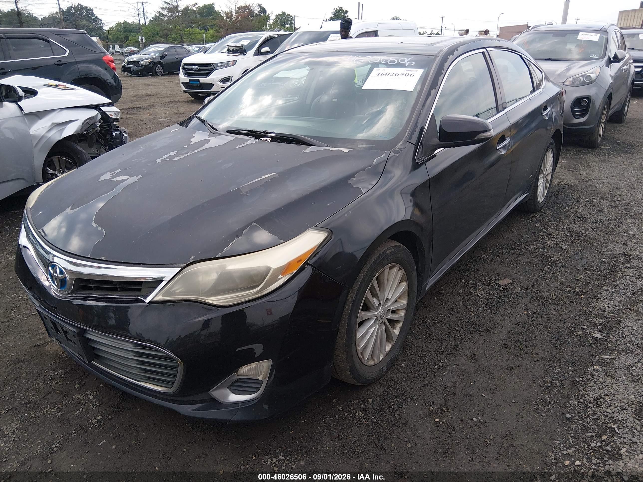 2015 Toyota Avalon Hybrid Xle Premium Black vin: 4T1BD1EB7FU041641