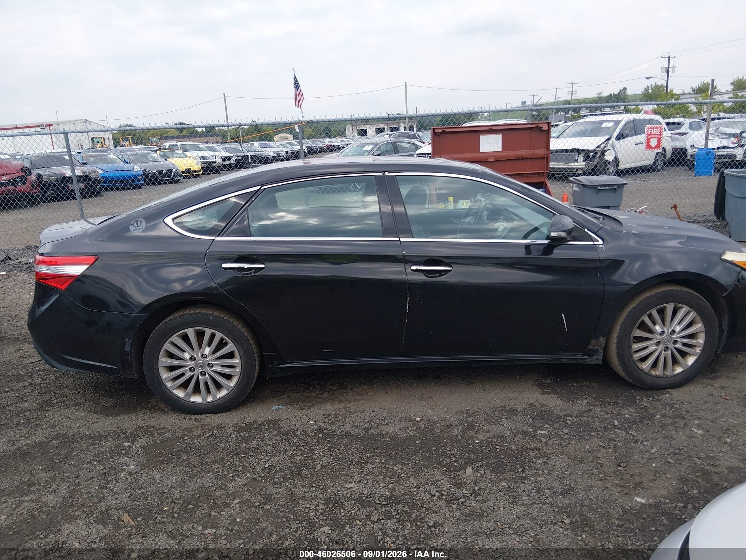 2015 Toyota Avalon Hybrid Xle Premium Black vin: 4T1BD1EB7FU041641