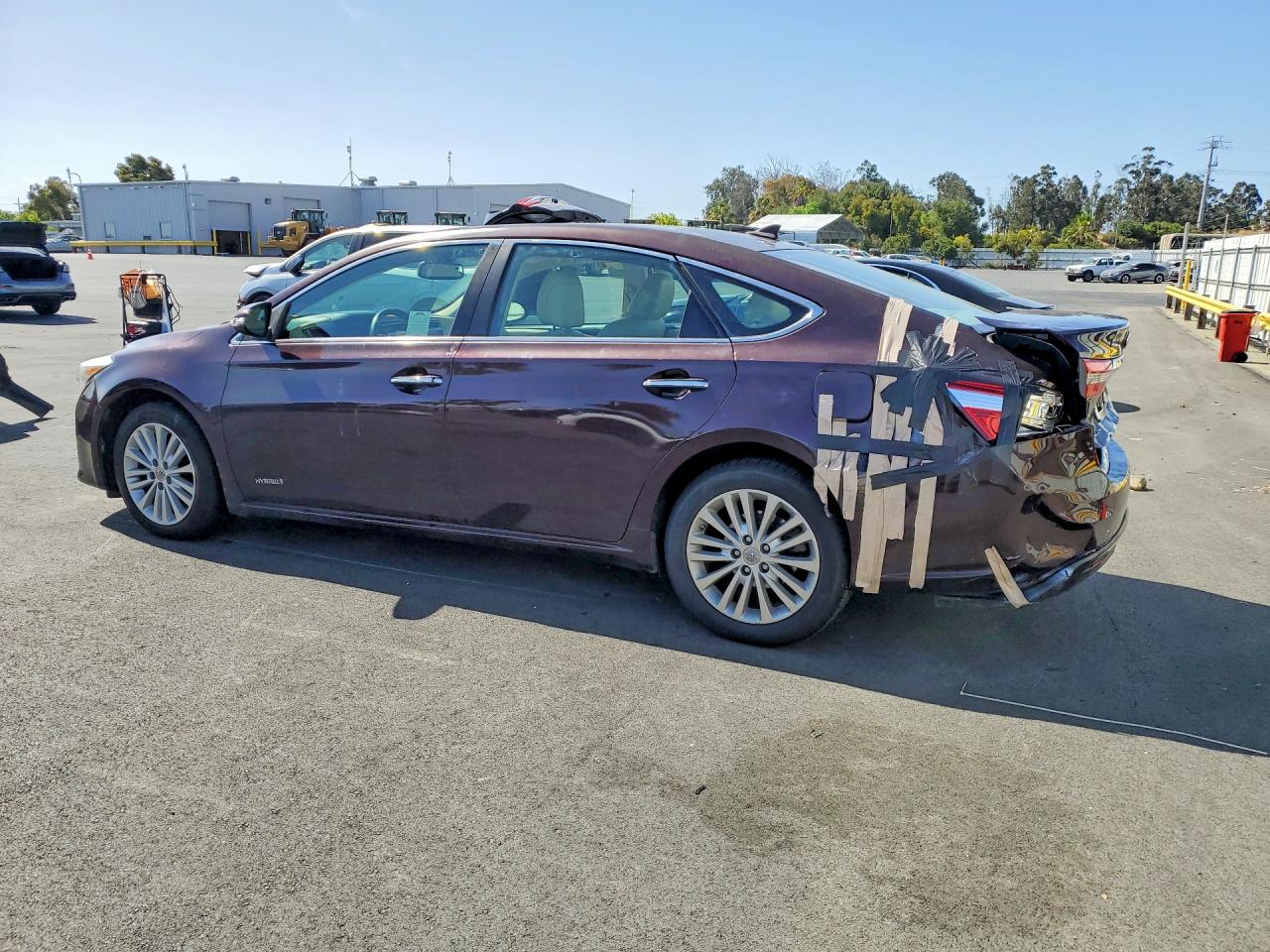 2013 Toyota Avalon Hybrid Limited Maroon vin: 4T1BD1EB8DU002067