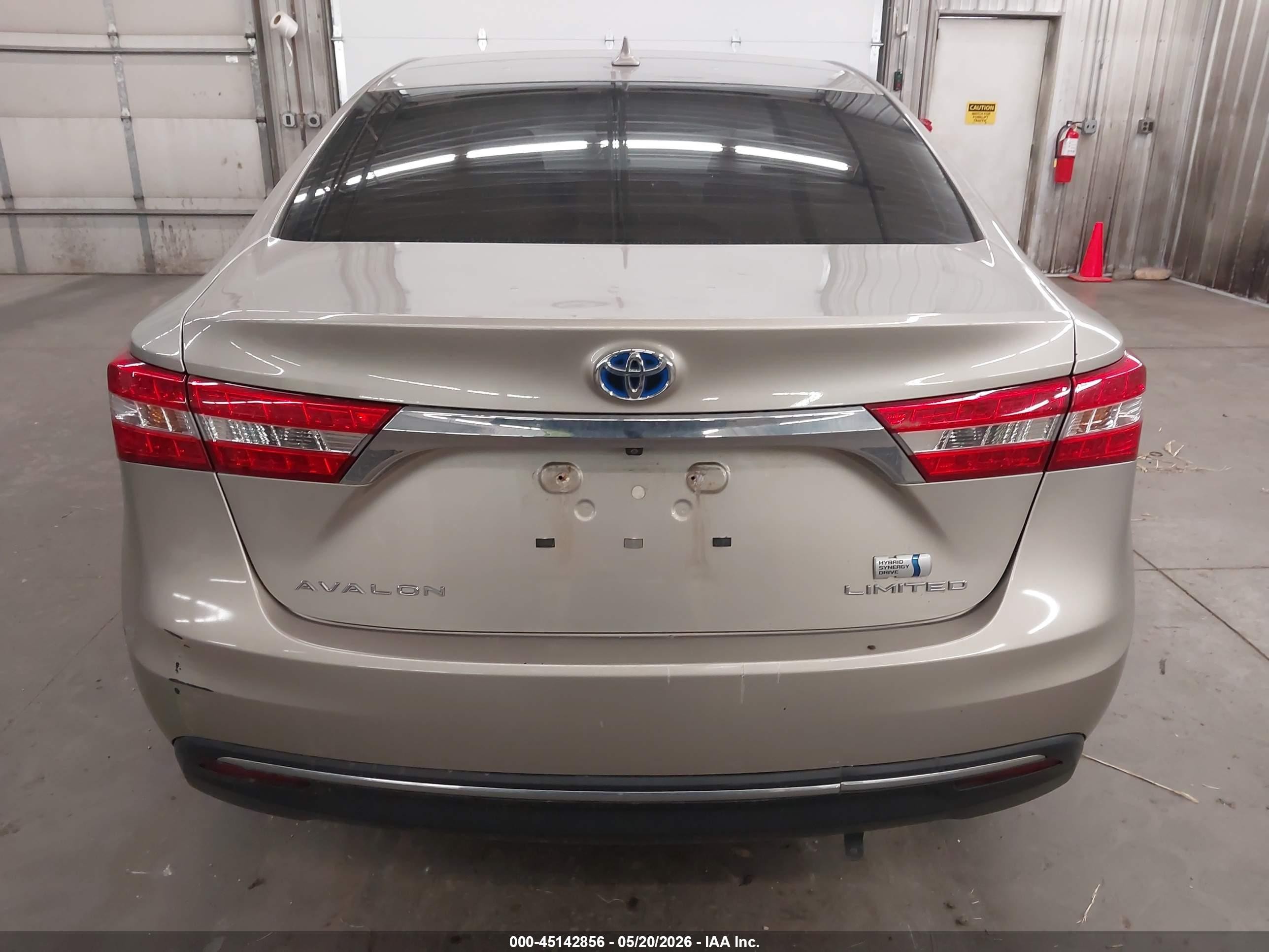 2013 Toyota Avalon Hybrid Limited Tan vin: 4T1BD1EB8DU006037