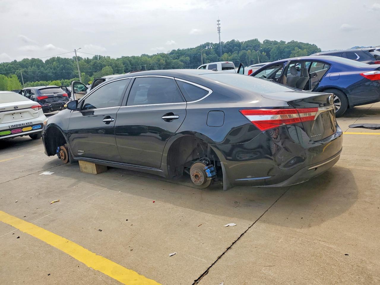 2013 Toyota Avalon Hybrid Xle Touring Black vin: 4T1BD1EB8DU007396