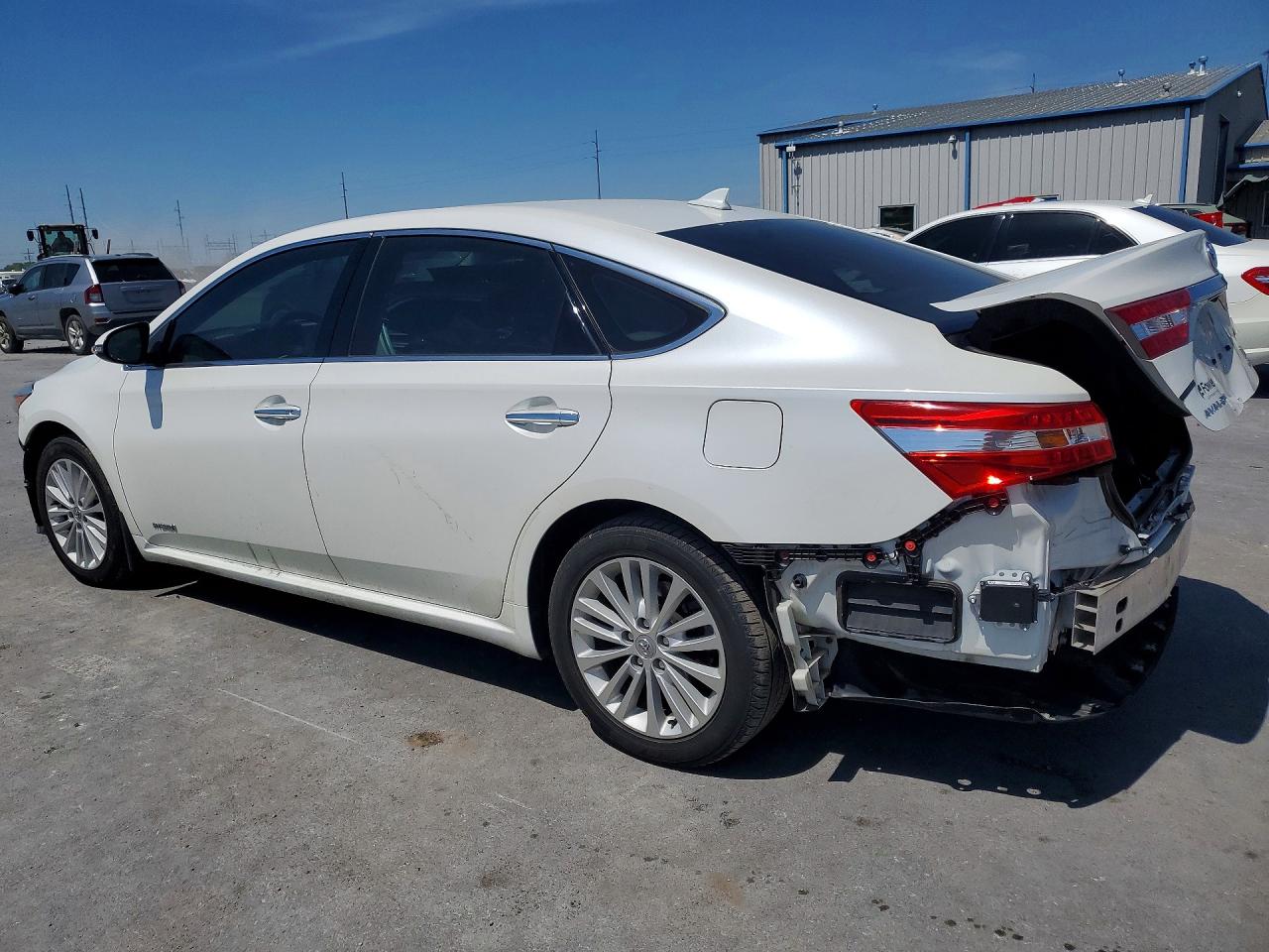 2013 Toyota Avalon Hybrid Limited White vin: 4T1BD1EB8DU009097
