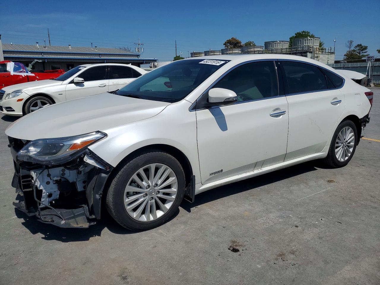 2013 Toyota Avalon Hybrid Limited White vin: 4T1BD1EB8DU009097