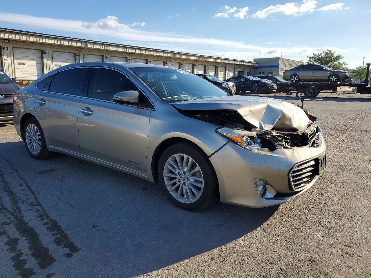 2013 Toyota Avalon Hybrid Limited Silver vin: 4T1BD1EB8DU010654