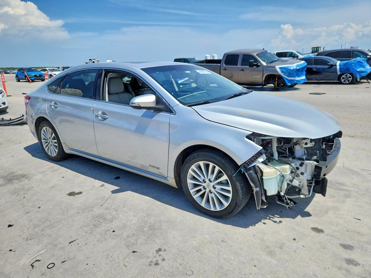 2013 Toyota Avalon Hybrid Limited Silver vin: 4T1BD1EB8DU013098