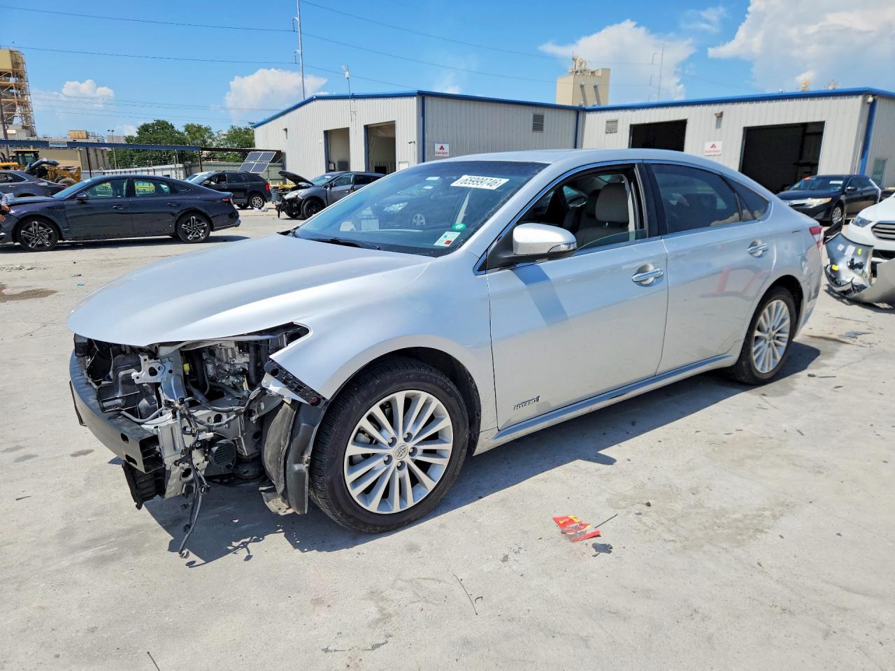 2013 Toyota Avalon Hybrid Limited Silver vin: 4T1BD1EB8DU013098