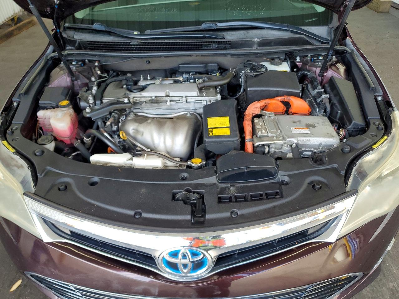 2013 Toyota Avalon Hybrid Limited Burgundy vin: 4T1BD1EB8DU014381