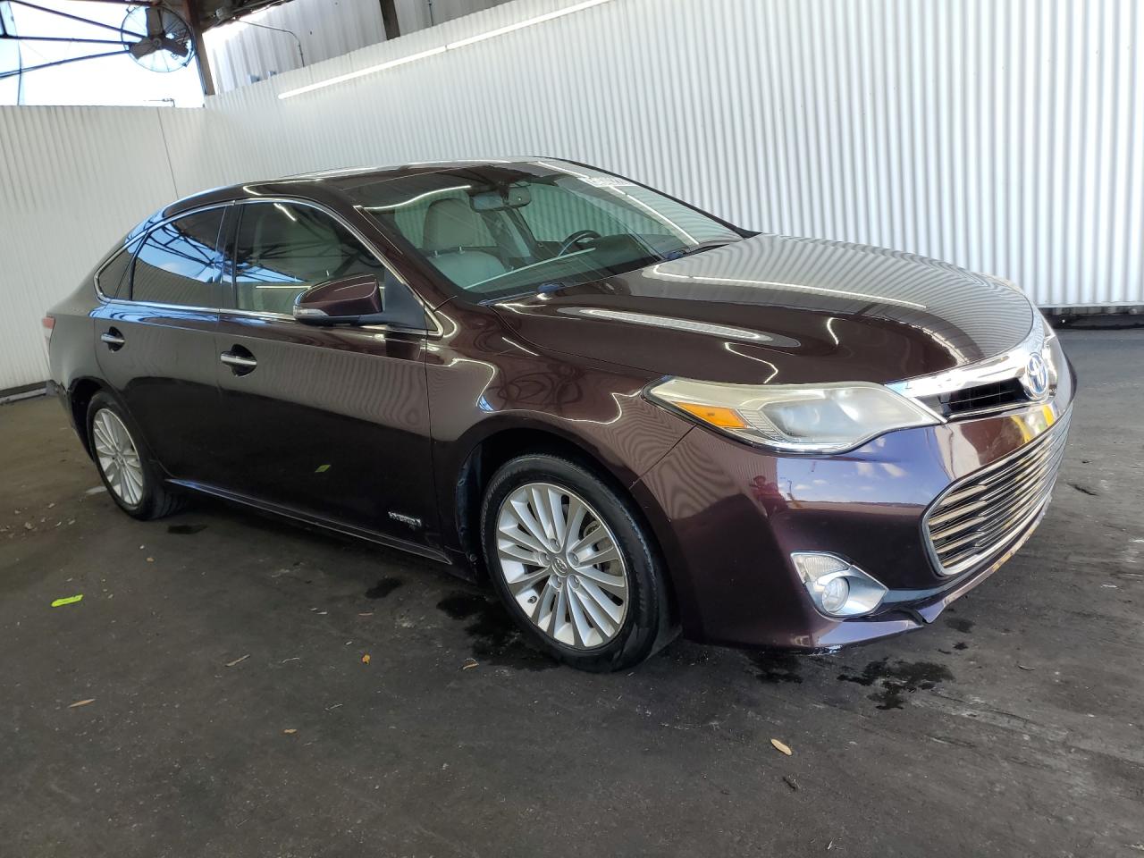 2013 Toyota Avalon Hybrid Limited Burgundy vin: 4T1BD1EB8DU014381 Damage: Front Bumper, Broken, Replacement Required