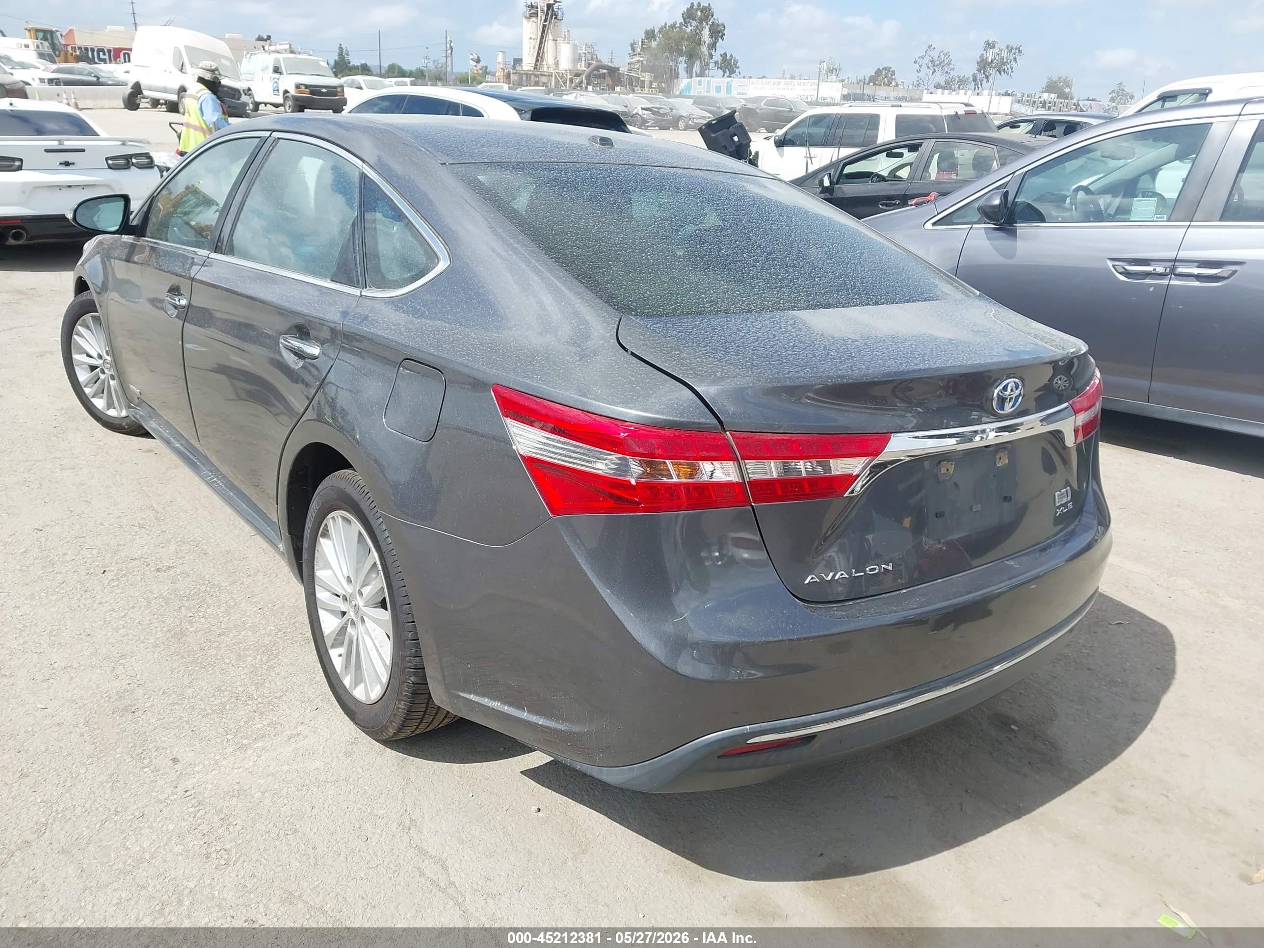 2013 Toyota Avalon Hybrid Xle Touring Gray vin: 4T1BD1EB8DU017703