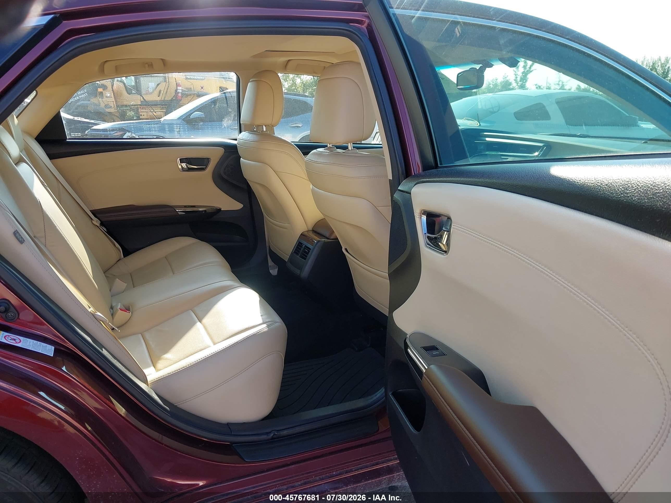2014 Toyota Avalon Hybrid Xle Touring Maroon vin: 4T1BD1EB8EU019484