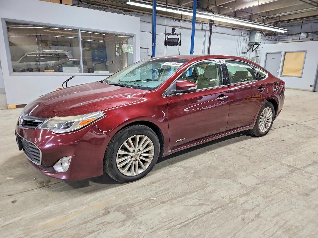 2014 Toyota Avalon Hybrid Xle Touring Burgundy vin: 4T1BD1EB8EU019484