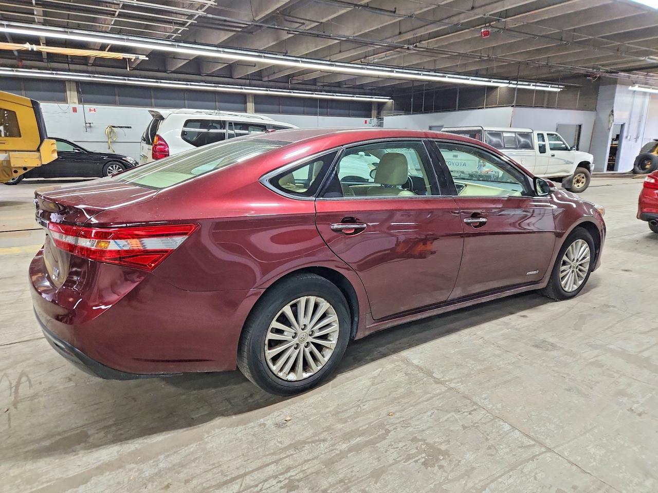 2014 Toyota Avalon Hybrid Xle Touring Burgundy vin: 4T1BD1EB8EU019484