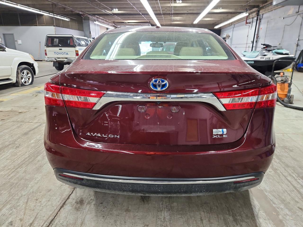 2014 Toyota Avalon Hybrid Xle Touring Burgundy vin: 4T1BD1EB8EU019484