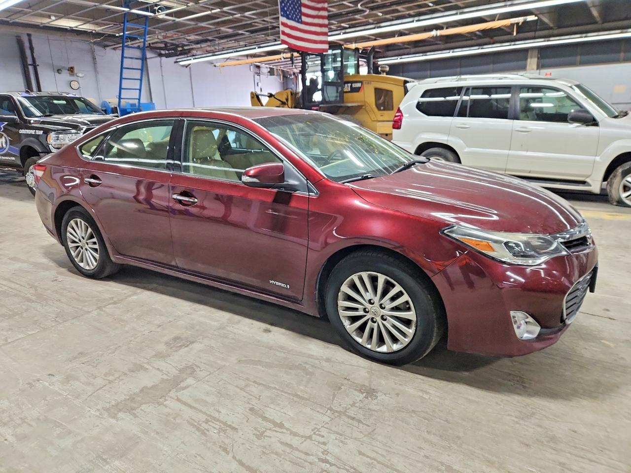 2014 Toyota Avalon Hybrid Xle Touring Burgundy vin: 4T1BD1EB8EU019484