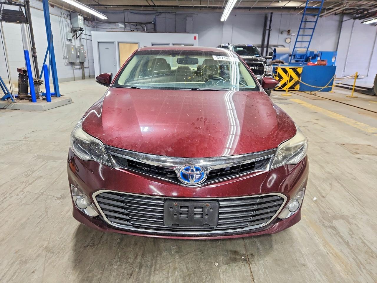2014 Toyota Avalon Hybrid Xle Touring Burgundy vin: 4T1BD1EB8EU019484