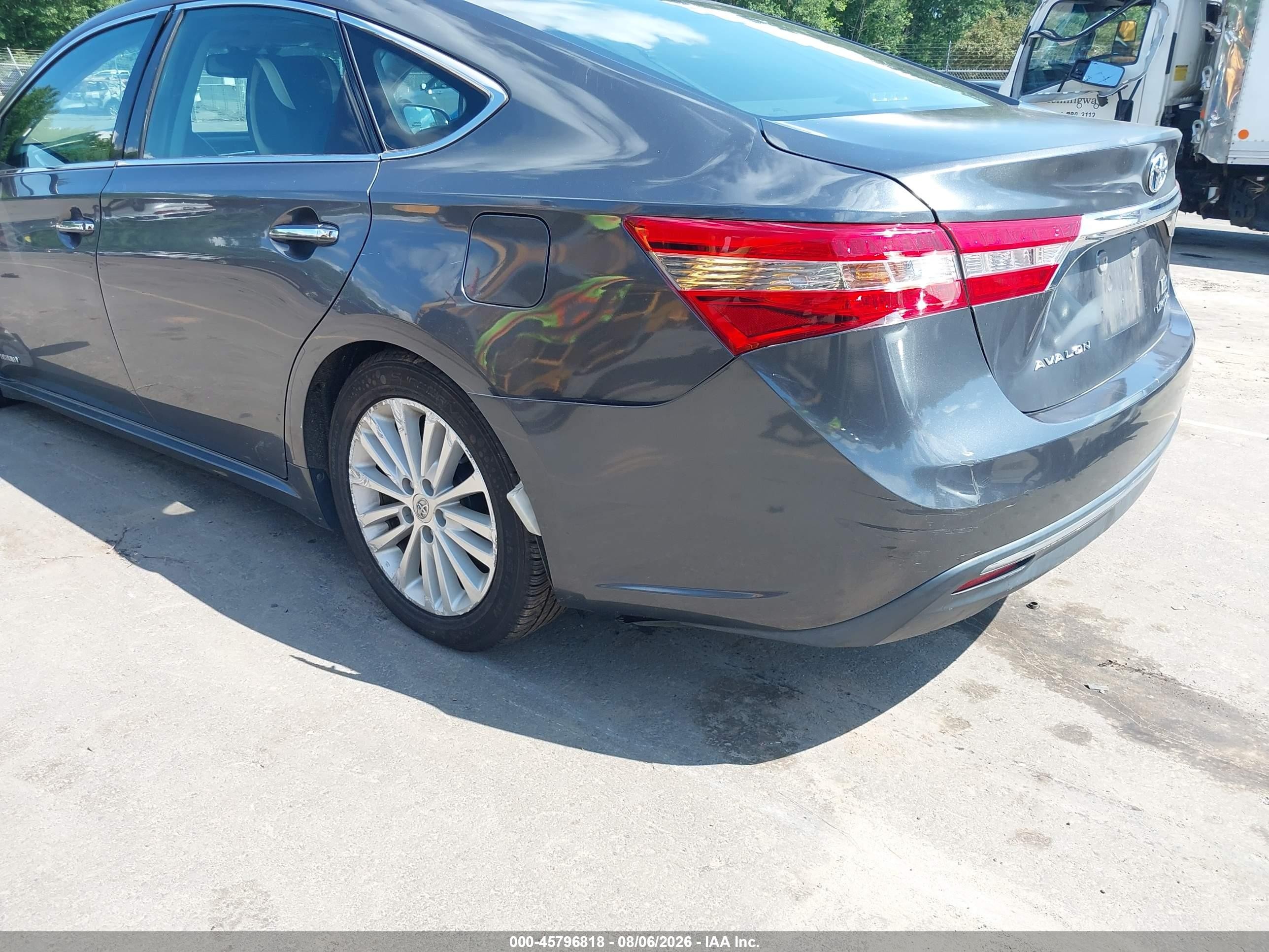 2014 Toyota Avalon Hybrid Limited Gray vin: 4T1BD1EB8EU027584