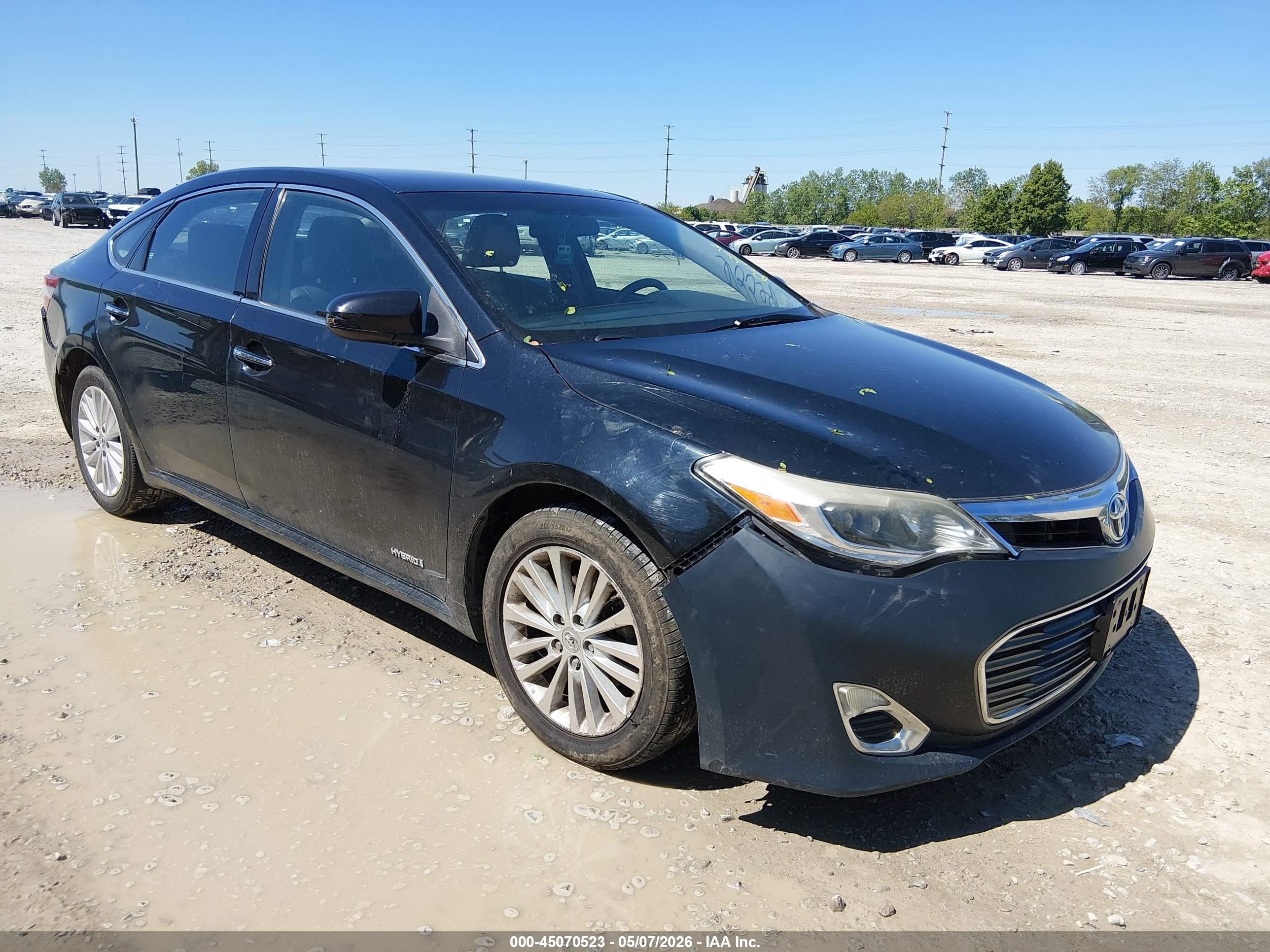 2015 Toyota Avalon Hybrid Xle Premium Black vin: 4T1BD1EB8FU038117
