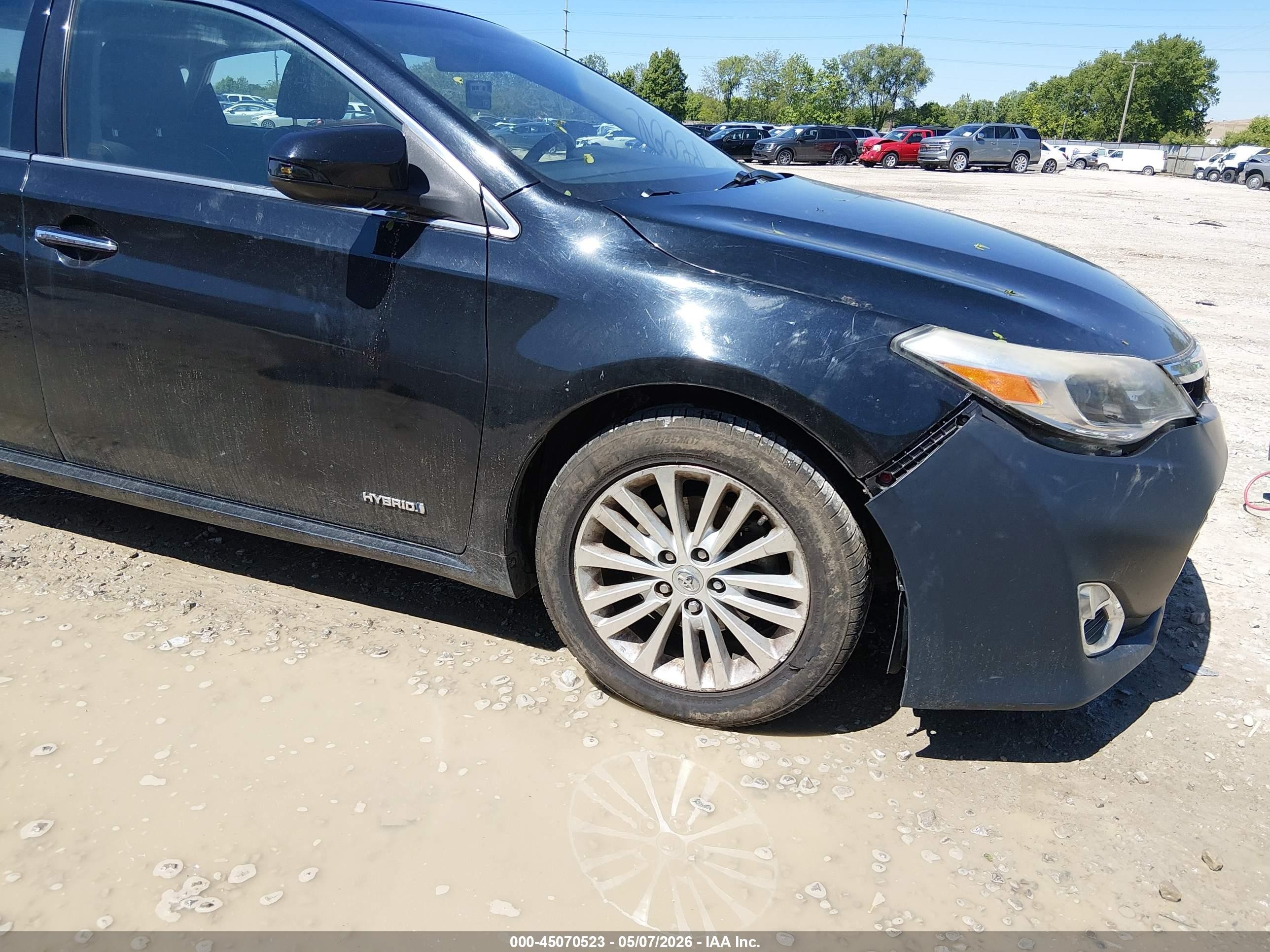 2015 Toyota Avalon Hybrid Xle Premium Black vin: 4T1BD1EB8FU038117