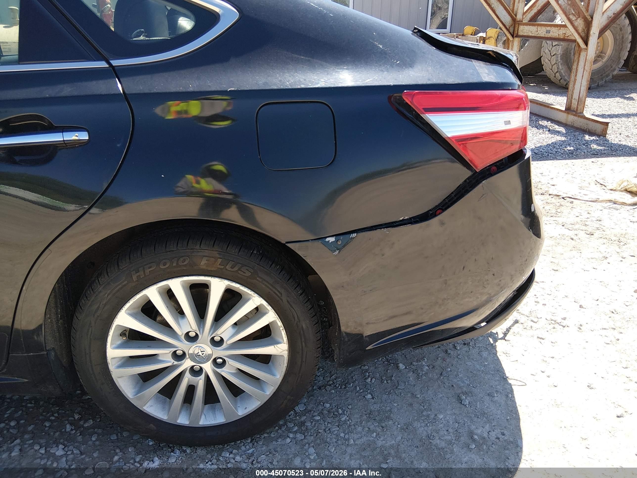 2015 Toyota Avalon Hybrid Xle Premium Black vin: 4T1BD1EB8FU038117