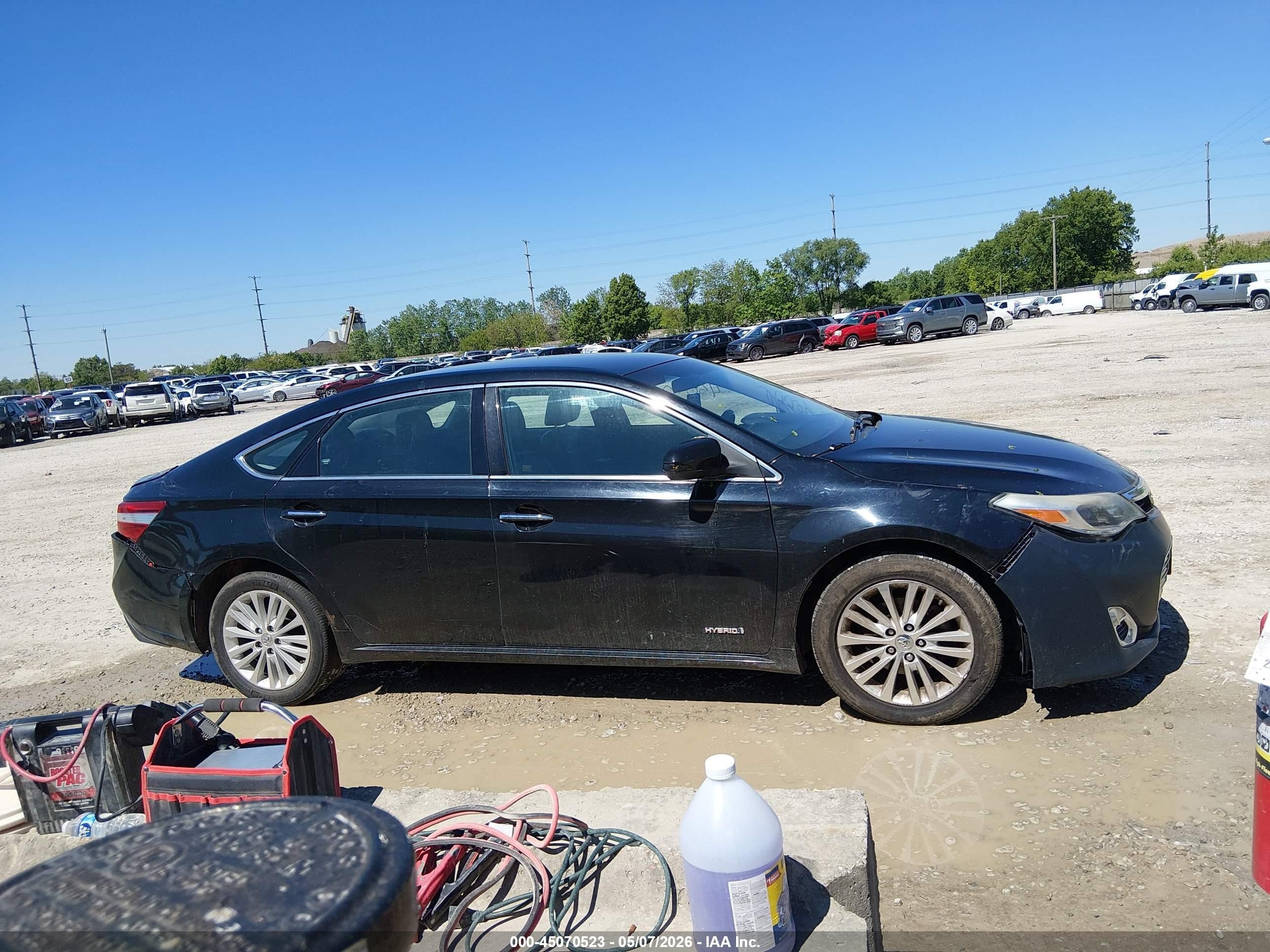 2015 Toyota Avalon Hybrid Xle Premium Black vin: 4T1BD1EB8FU038117