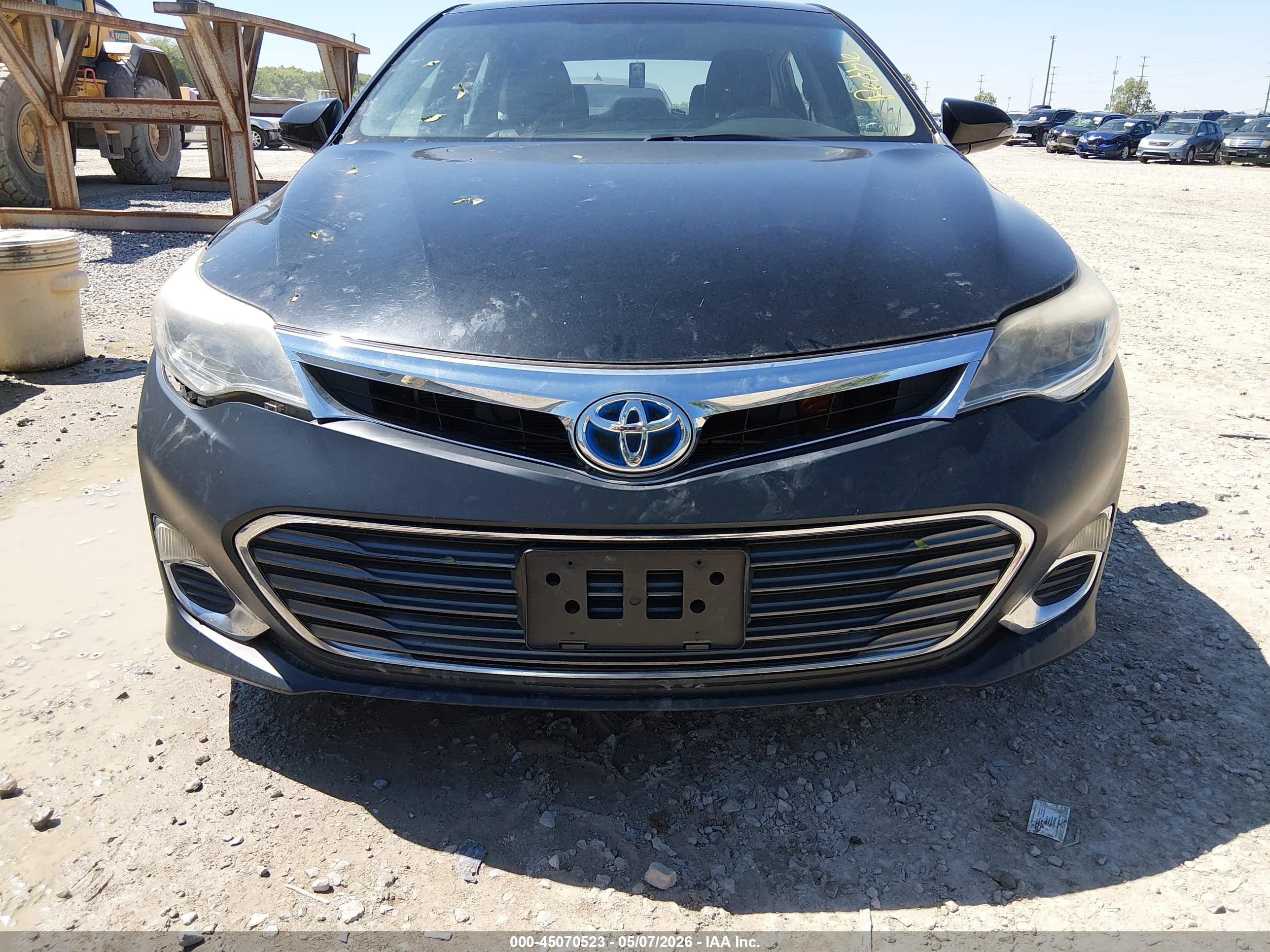 2015 Toyota Avalon Hybrid Xle Premium Black vin: 4T1BD1EB8FU038117