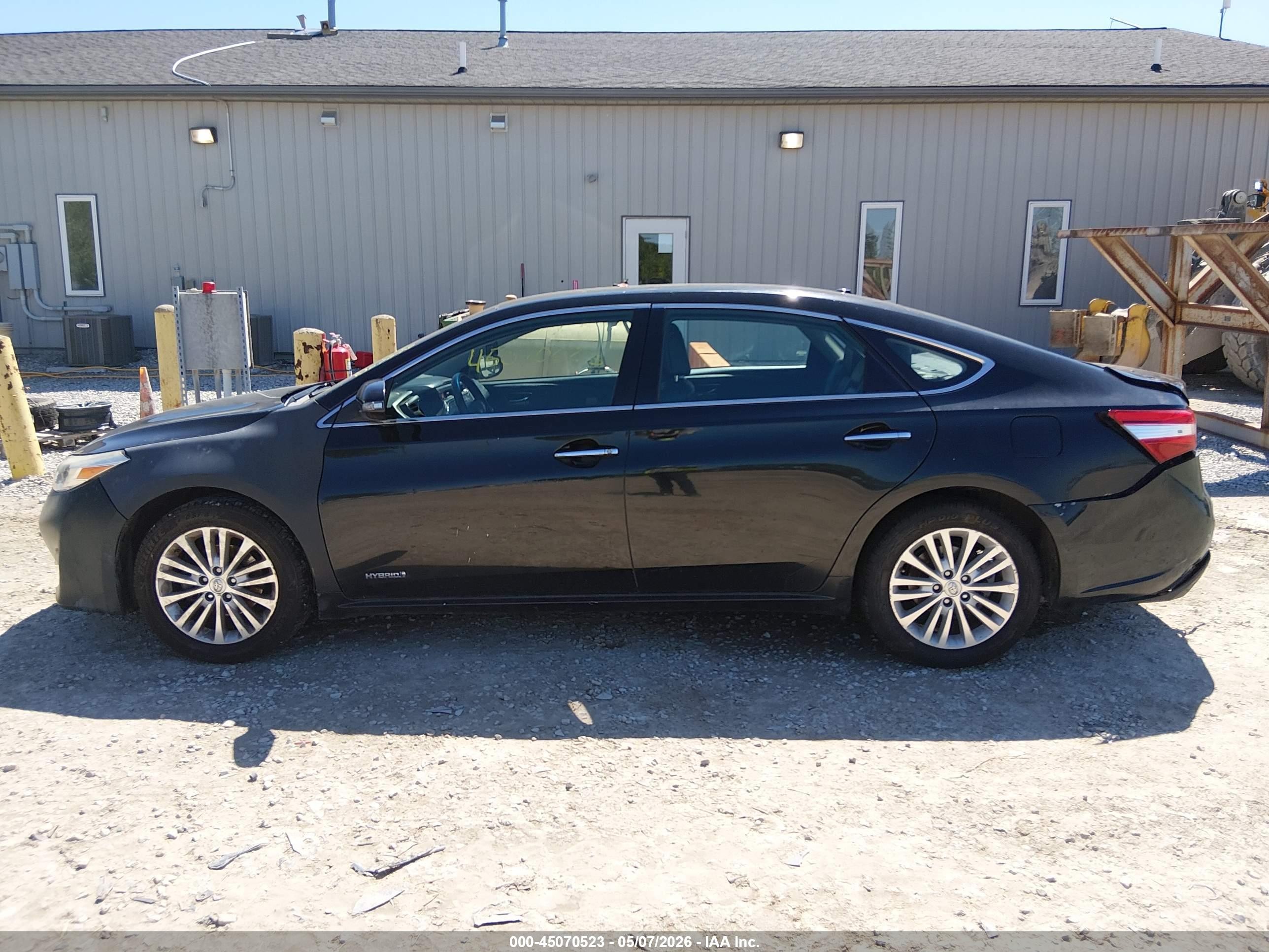 2015 Toyota Avalon Hybrid Xle Premium Black vin: 4T1BD1EB8FU038117