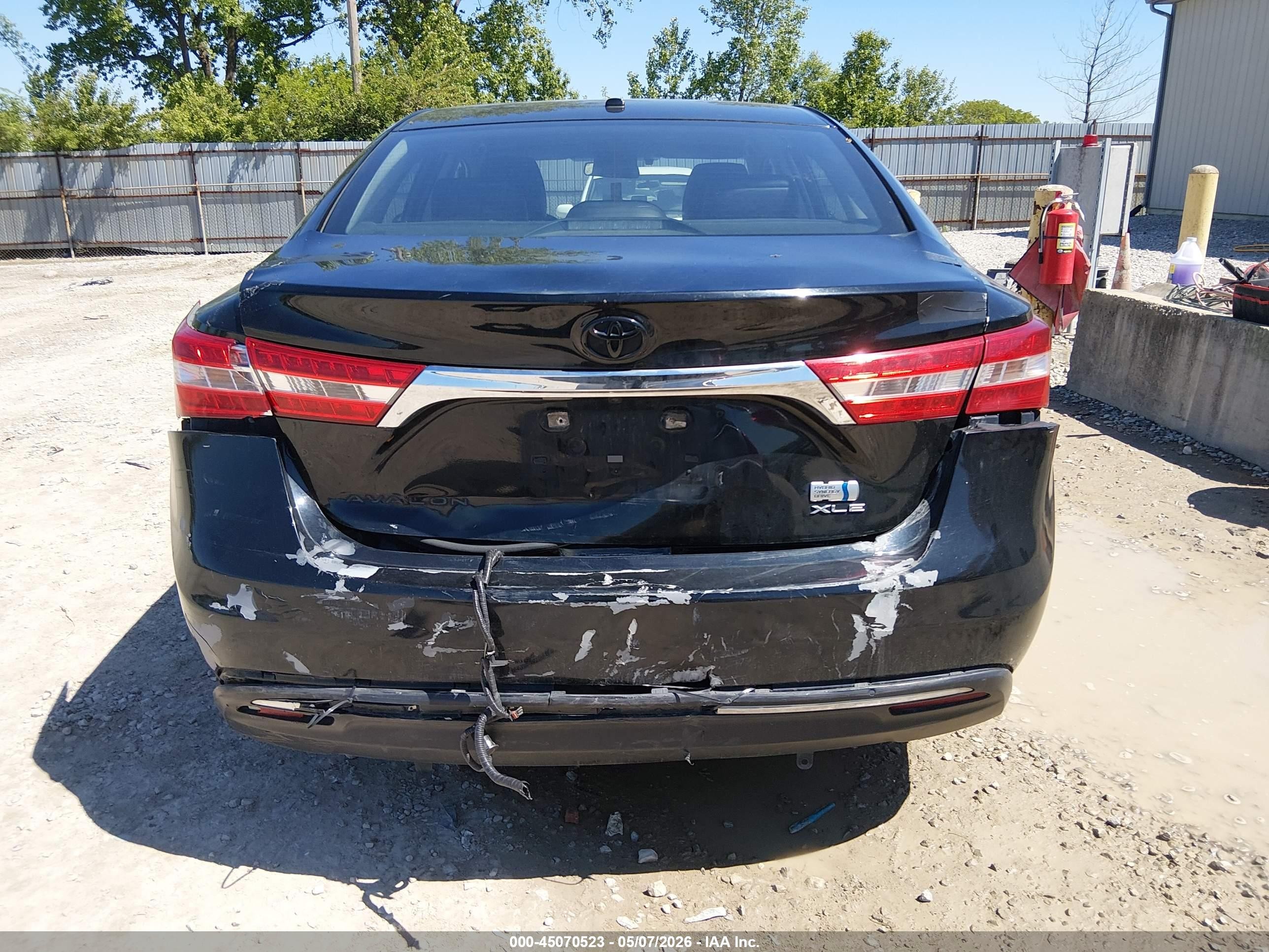 2015 Toyota Avalon Hybrid Xle Premium Black vin: 4T1BD1EB8FU038117