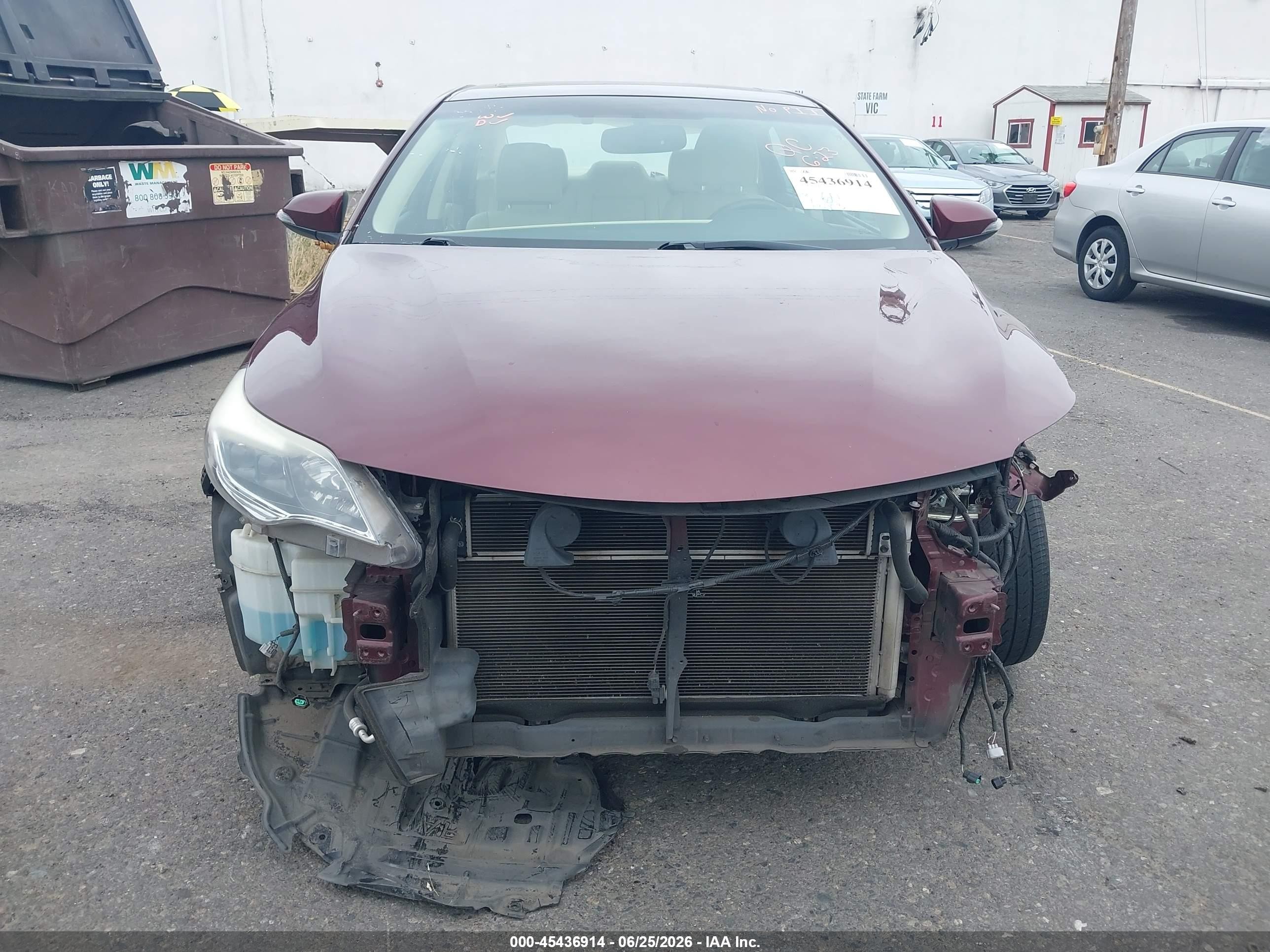2015 Toyota Avalon Hybrid Xle Touring Burgundy vin: 4T1BD1EB8FU044242
