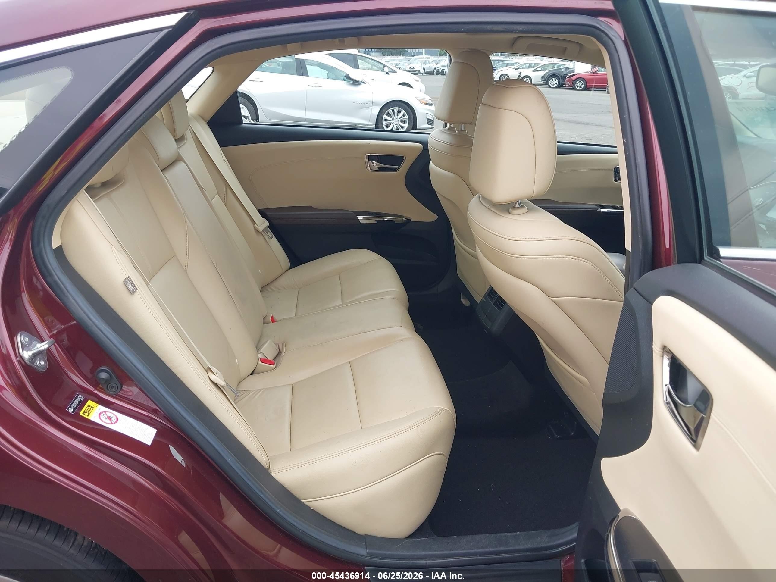 2015 Toyota Avalon Hybrid Xle Touring Burgundy vin: 4T1BD1EB8FU044242