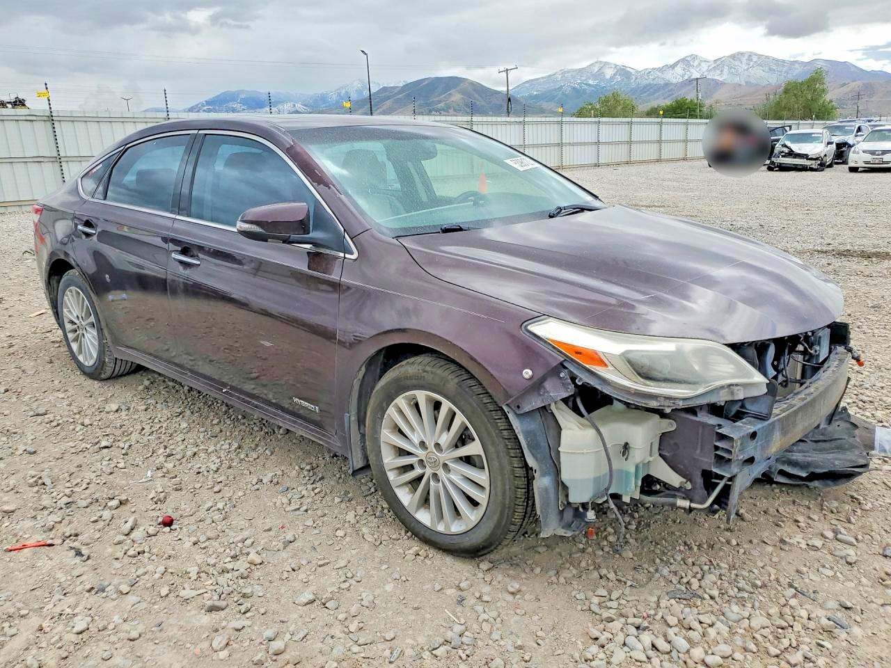 2013 Toyota Avalon Hybrid Limited Burgundy vin: 4T1BD1EB9DU014177