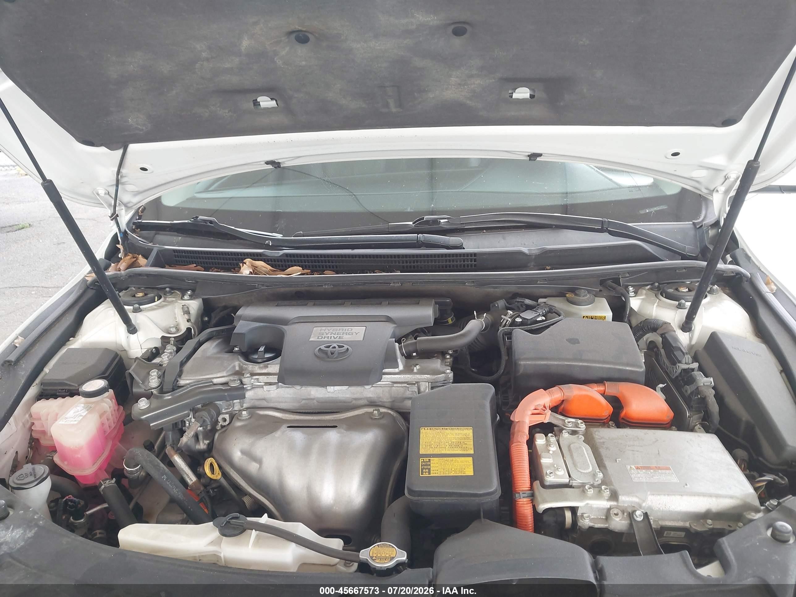 2013 Toyota Avalon Hybrid Limited Белый vin: 4T1BD1EB9DU015409