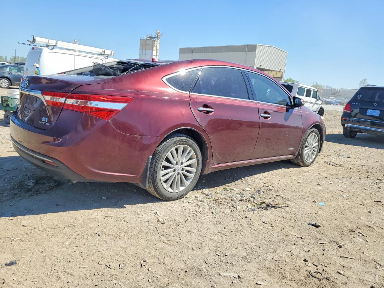 2013 Toyota Avalon Hybrid Limited Красный vin: 4T1BD1EB9DU018505