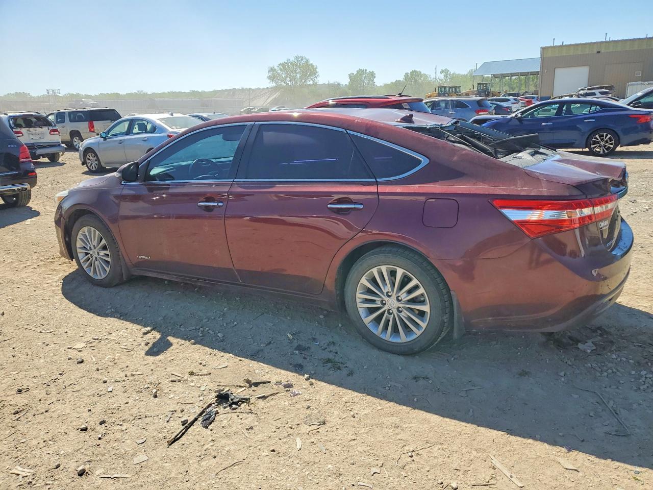 2013 Toyota Avalon Hybrid Limited Красный vin: 4T1BD1EB9DU018505