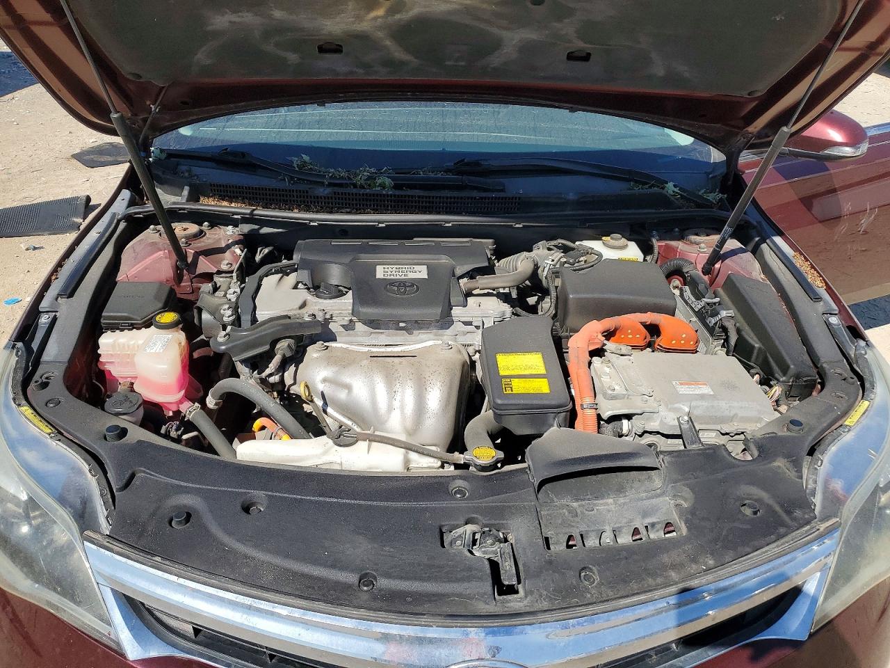 2013 Toyota Avalon Hybrid Limited Красный vin: 4T1BD1EB9DU018505
