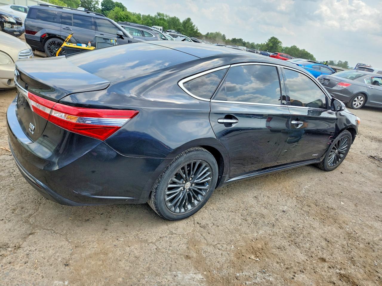 2014 Toyota Avalon Hybrid Xle Premium Black vin: 4T1BD1EB9EU025973