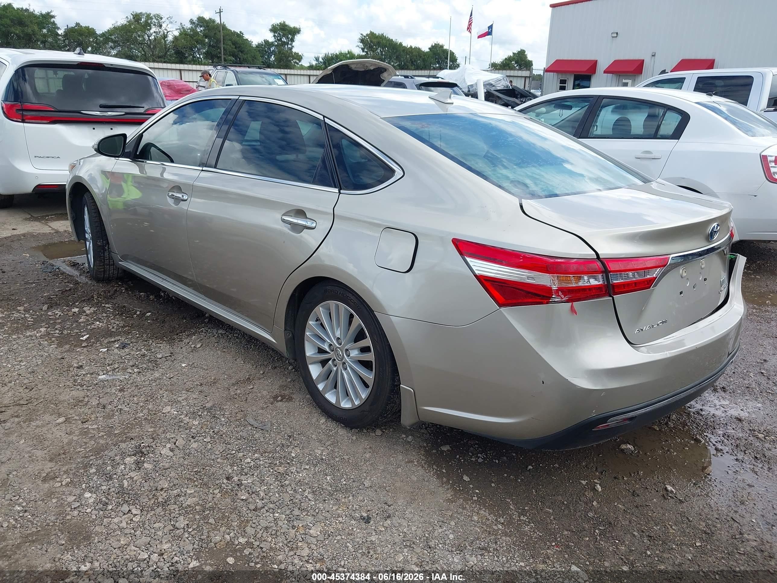 2015 Toyota Avalon Hybrid Limited Beige vin: 4T1BD1EB9FU036912