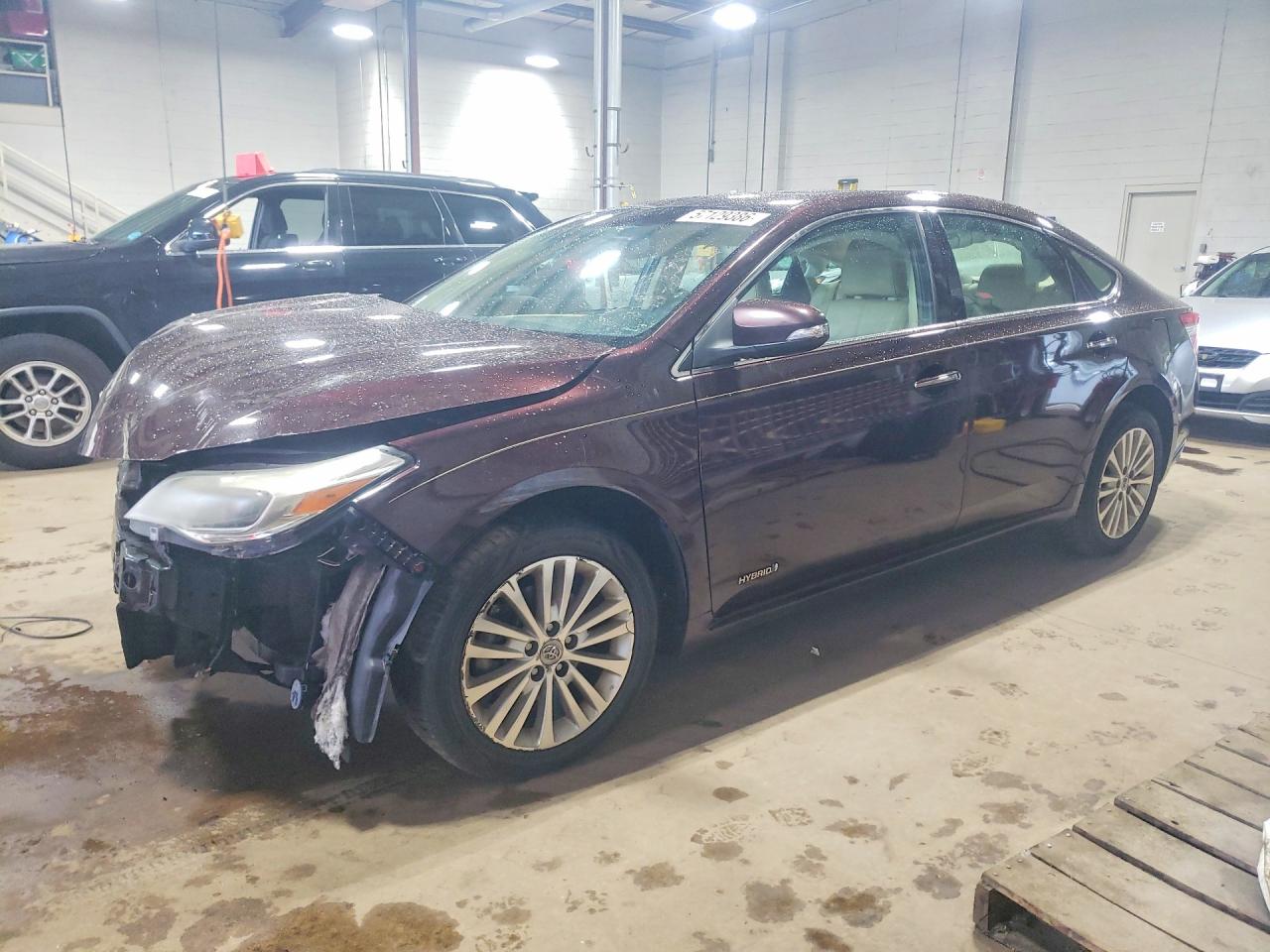 2015 Toyota Avalon Hybrid Xle Premium Maroon vin: 4T1BD1EB9FU044850