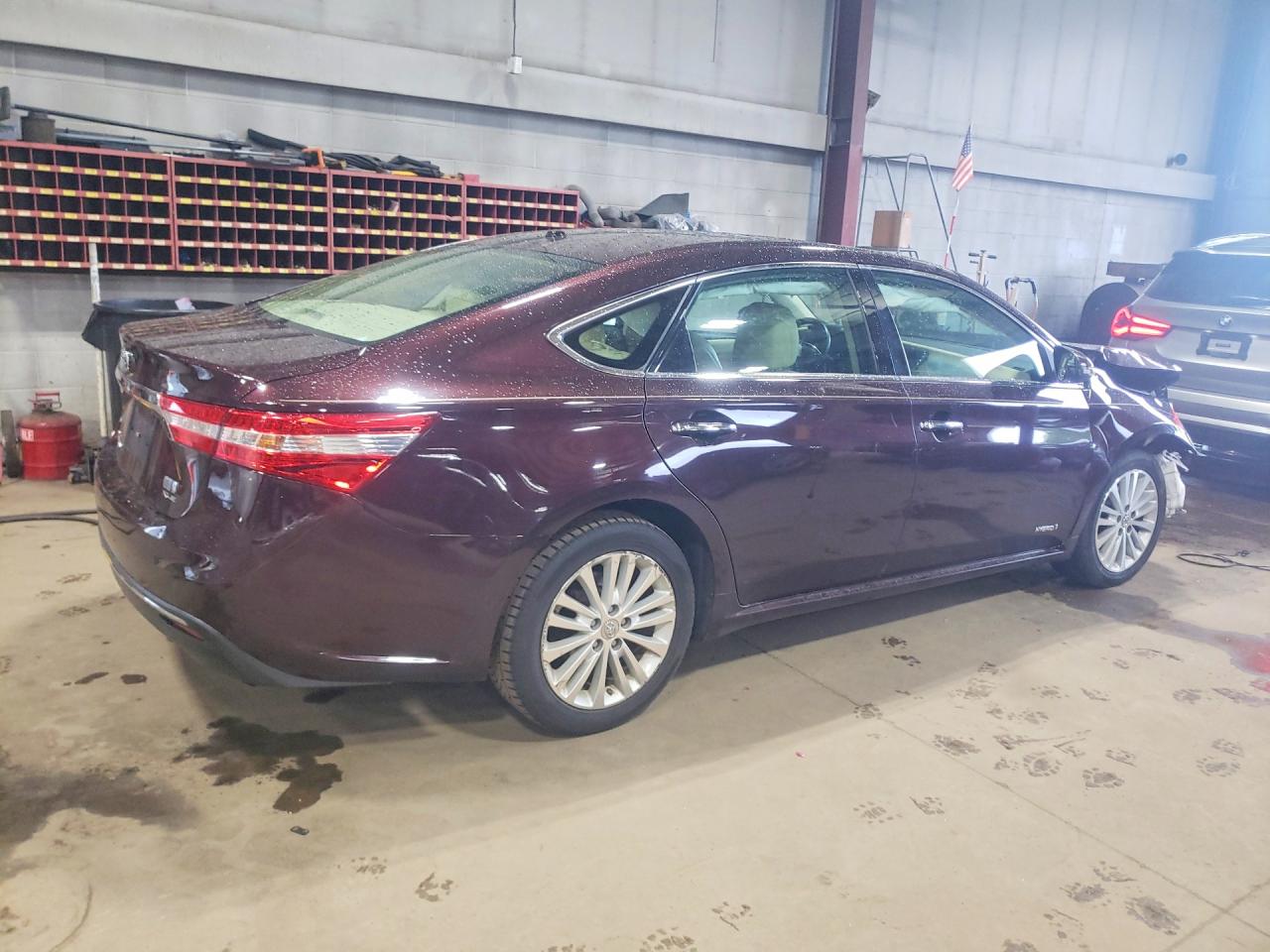 2015 Toyota Avalon Hybrid Xle Premium Maroon vin: 4T1BD1EB9FU044850