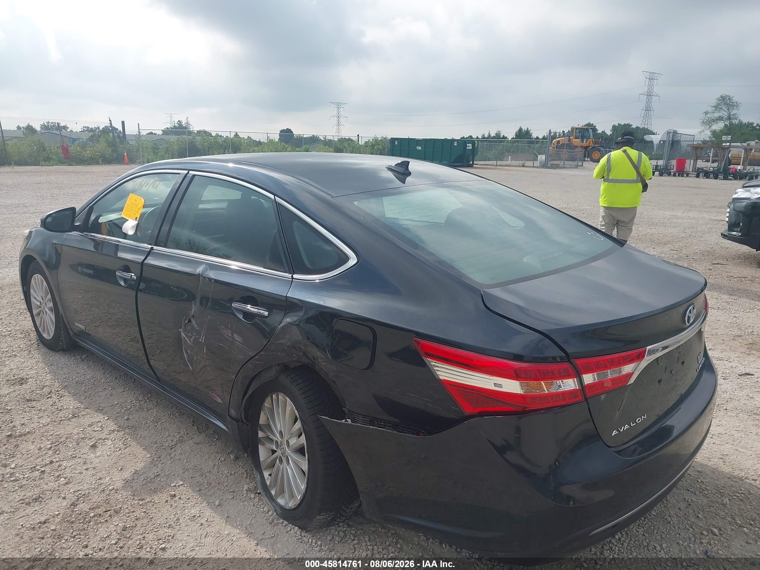 2015 Toyota Avalon Hybrid Limited Dark Blue vin: 4T1BD1EB9FU045268
