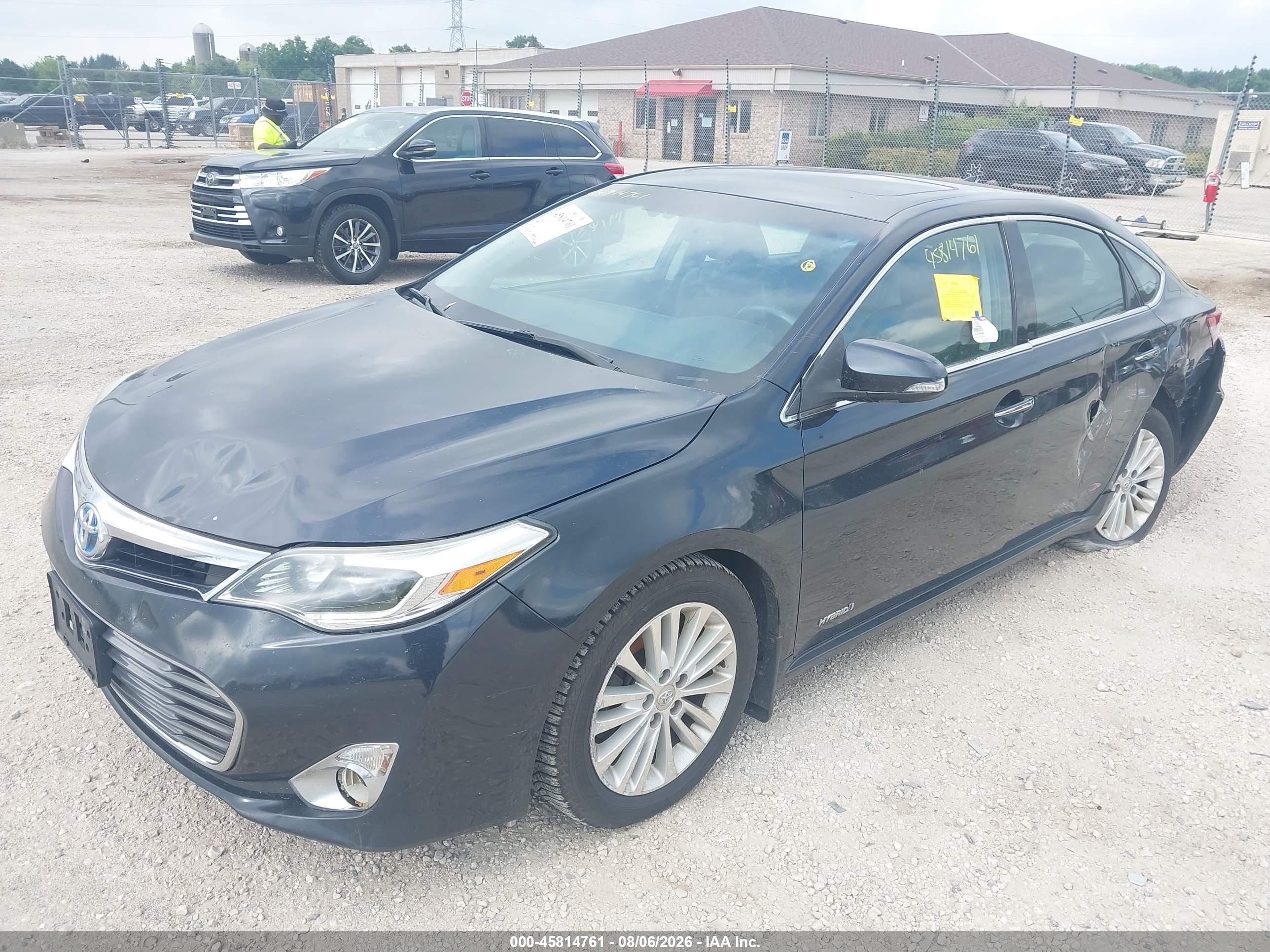 2015 Toyota Avalon Hybrid Limited Dark Blue vin: 4T1BD1EB9FU045268